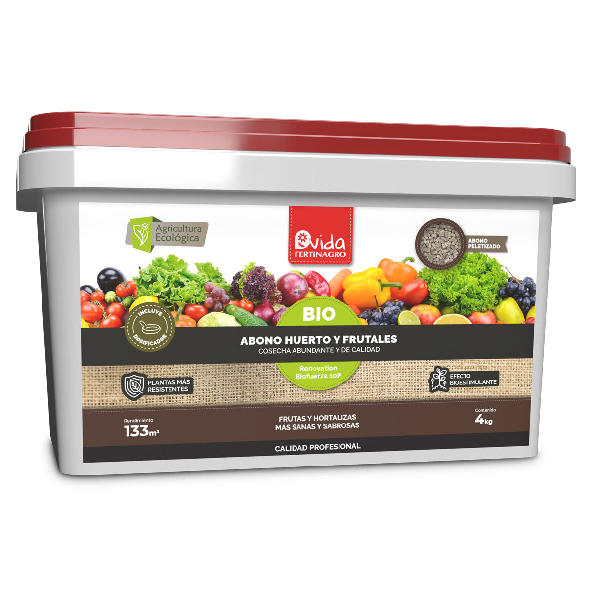 Nawóz do ogrodu i drzew owocowych BIO Fertinagro 4 kg