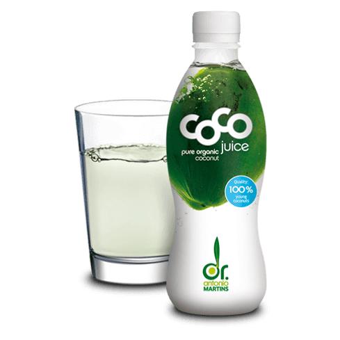 Pack 6x Eau de coco naturelle Dr. Martins 1 L