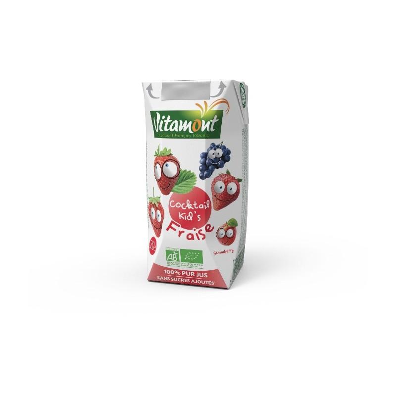 Succo di fragola Vitamont 6 brick da 200 ml