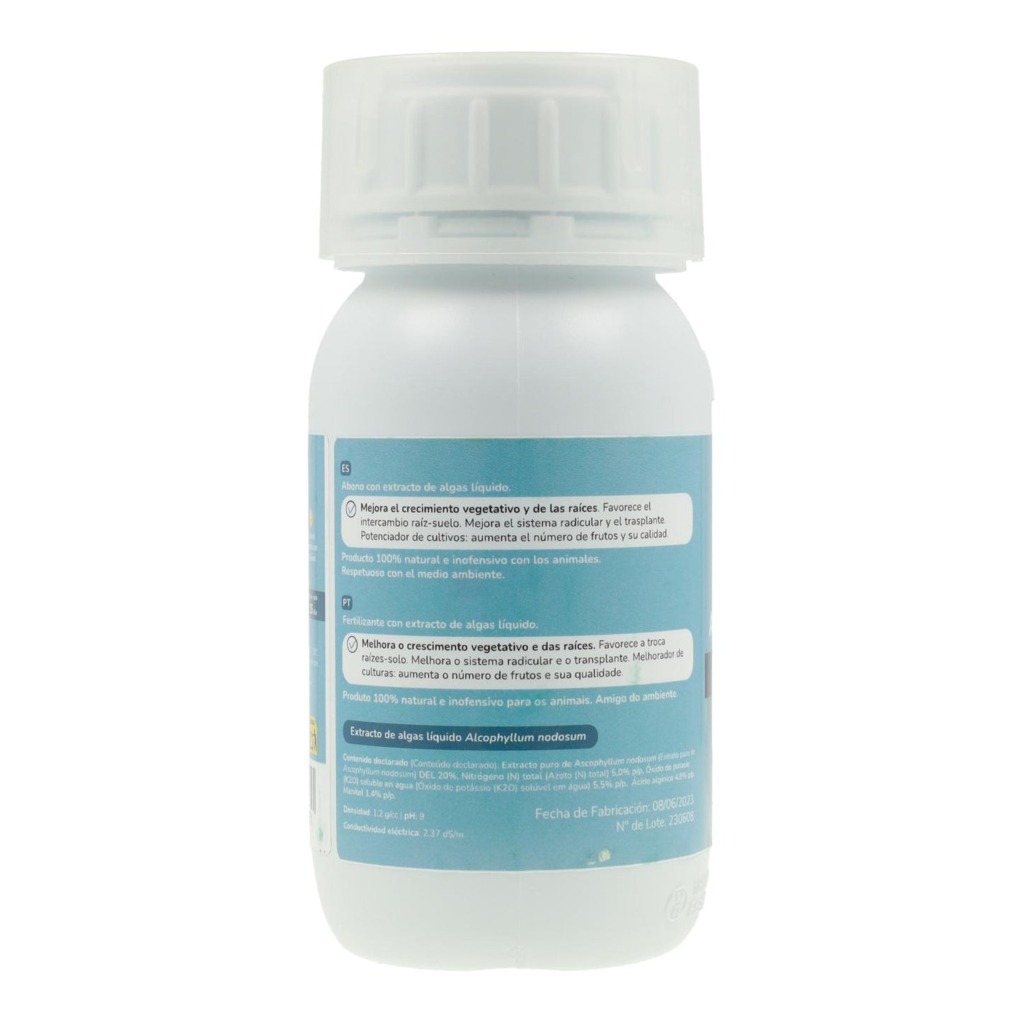 Concime liquido naturale a base di alghe Planeta Huerto 250 ml