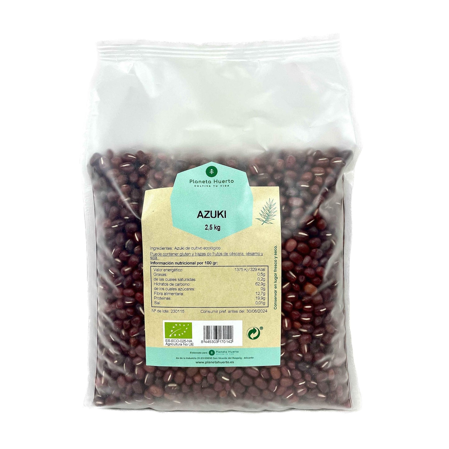 Azuki Planet Grönsaksodling ECO 2,5 kg