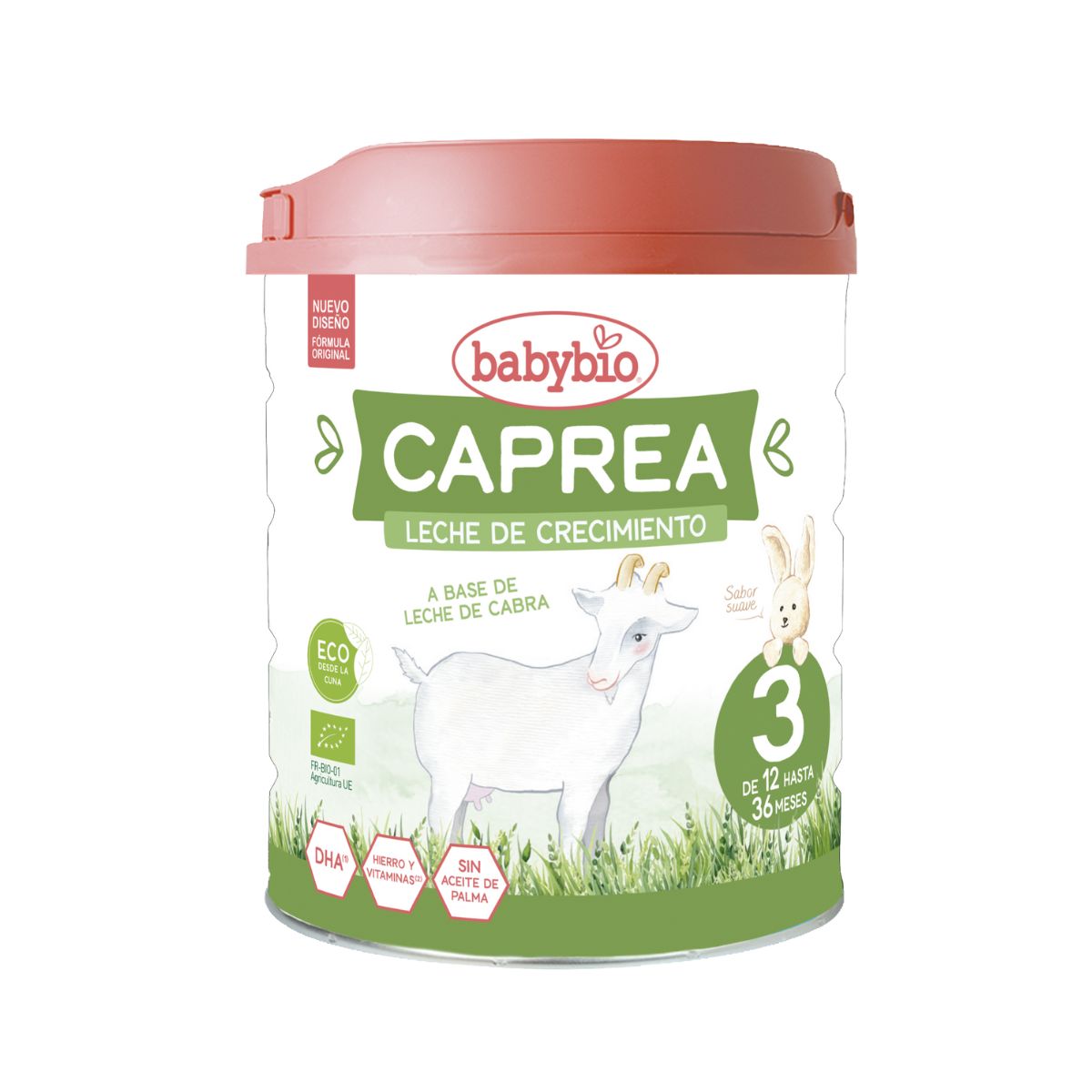 Zestaw 2x mleko kozie BIO Caprea 3 (od 12 miesięcy do 3 lat) Ekologiczne, 800 g Babybio