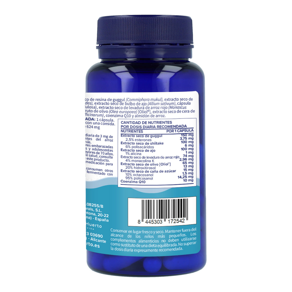 ZeroColestiol rode gist rijst en co-enzym Q10 Planeta Huerto 60 cap