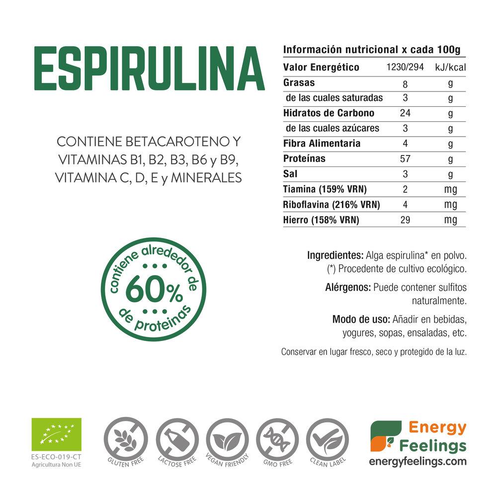 Spirulina w proszku ECO Energy Feelings 200 g