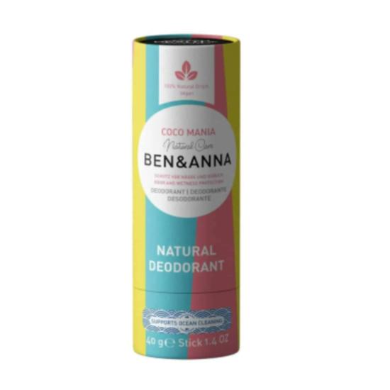 Deodorante (zero waste) Ben&Anna Coco mania 40 g