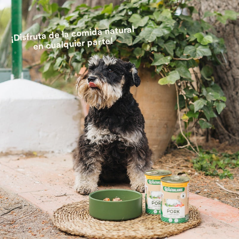 Puszka z wieprzowiną i warzywami BARF dla psów Wild Balance 400 g