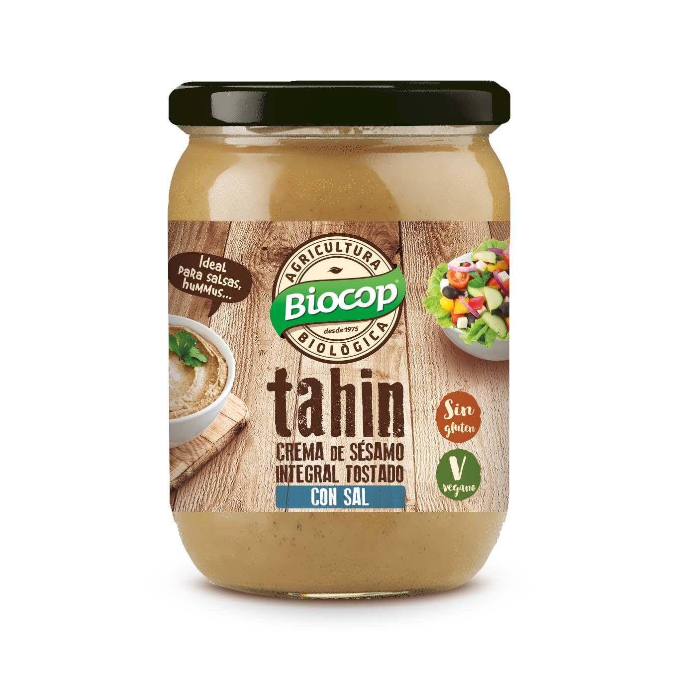 Tahini pełnoziarniste prażone z solą Biocop 225 g
