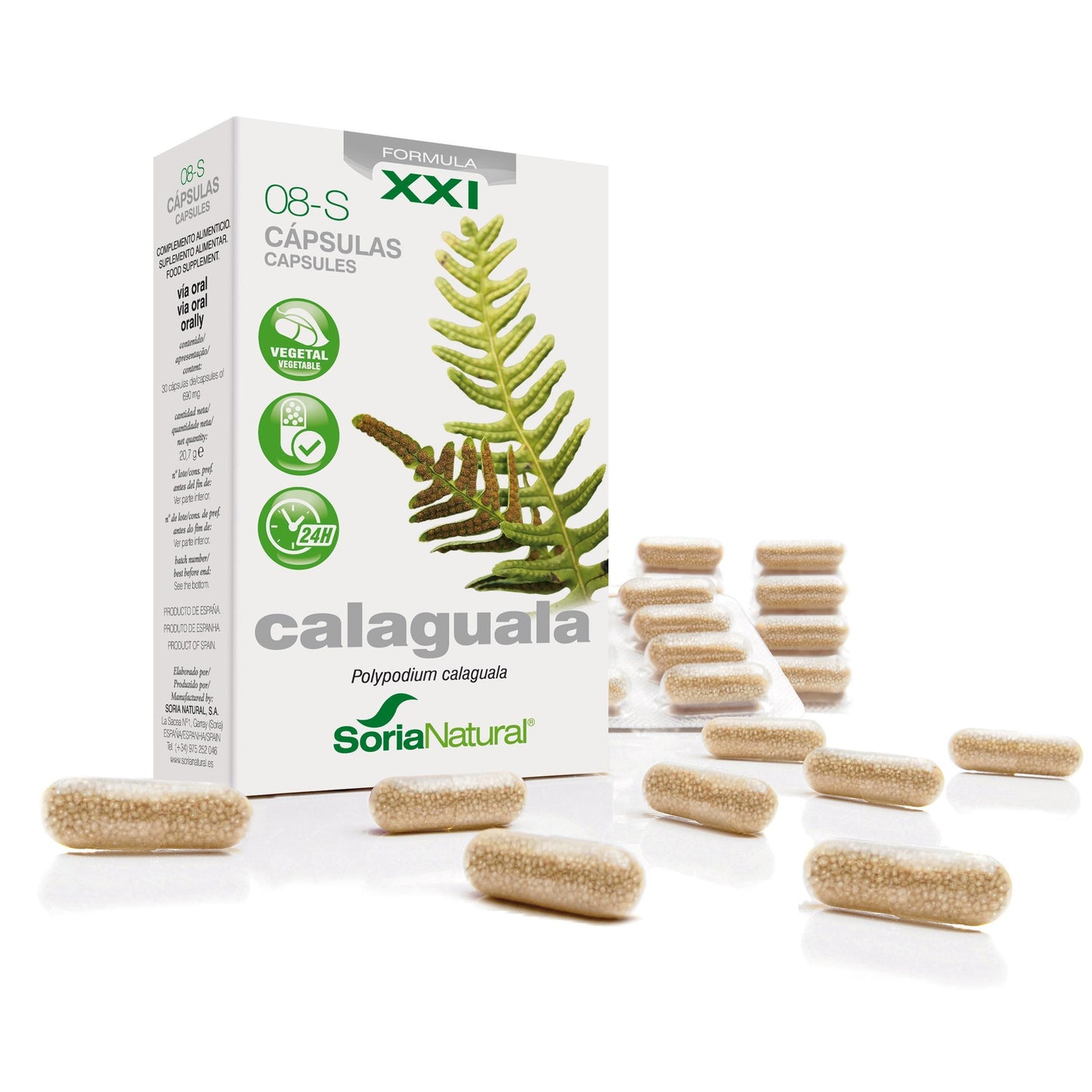 8-S Calaguala 310 mg 30 gélules à libération prolongée