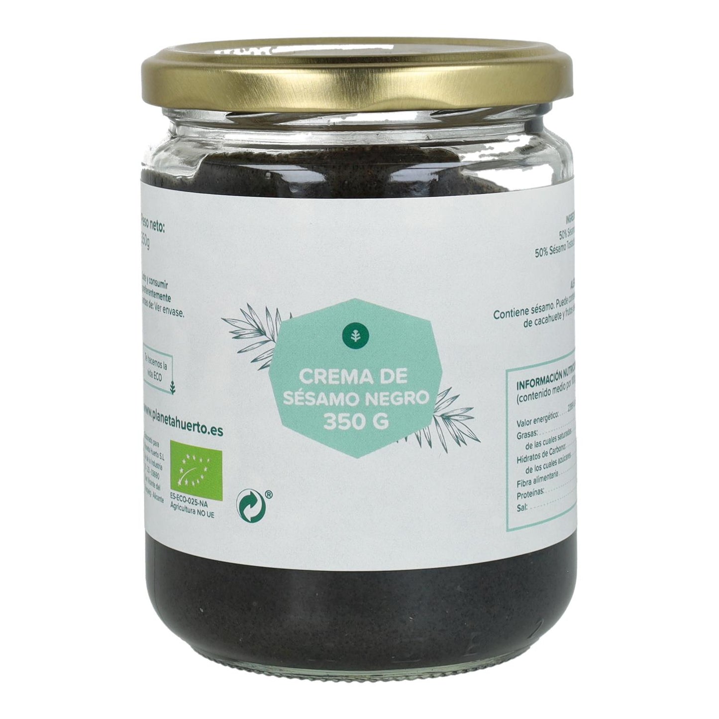 Black Sesame Tahini ECO Planet Garden 350 g