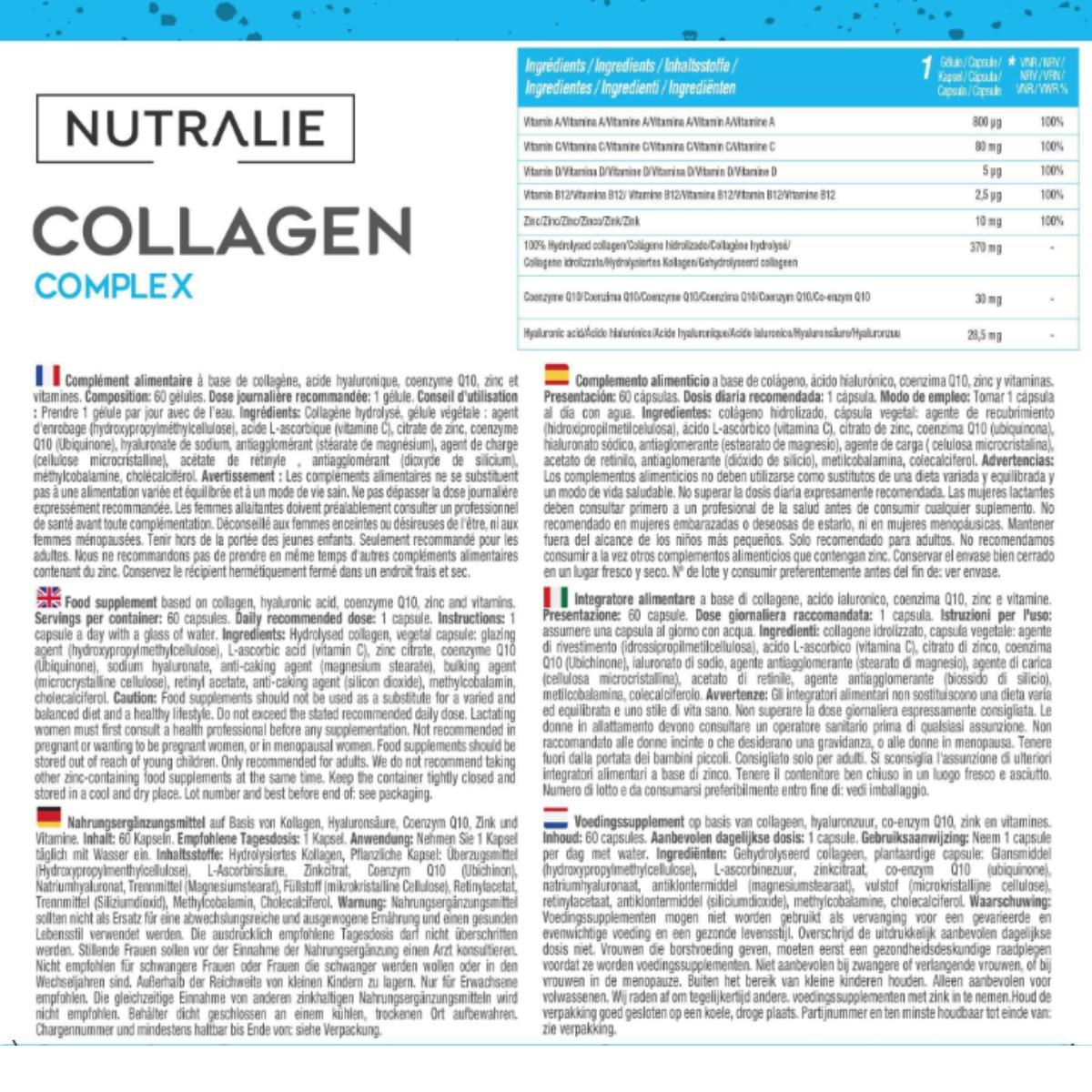 Complexe de collagène Nutralie 60 gélules