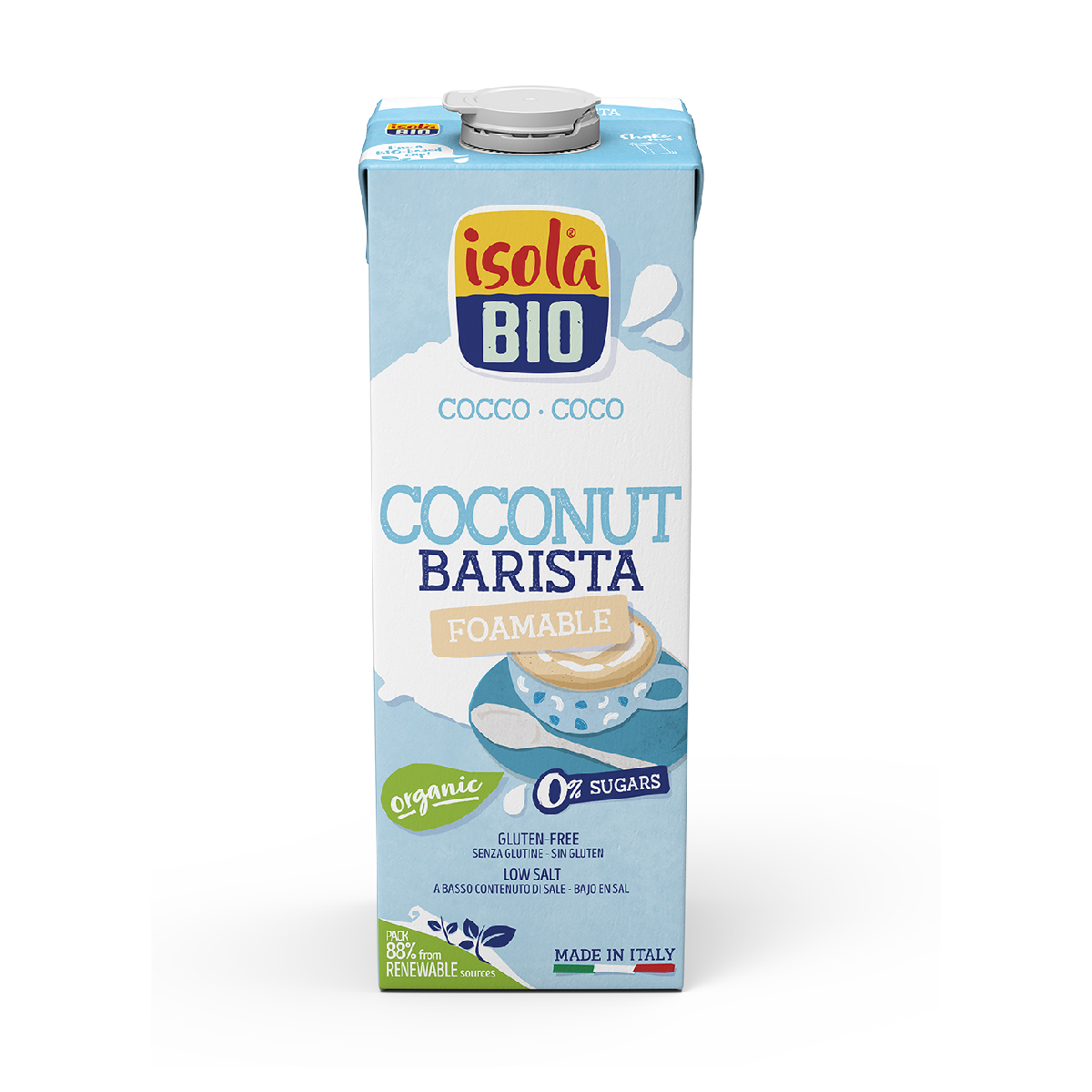 Bevanda al cocco Barista BIO Isola Bio 1L