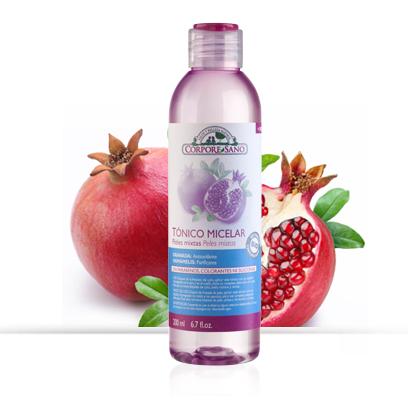 Micellar Toner for Combination Skin with Pomegranate and Witch Hazel, Corpore Sano, 200 ml
