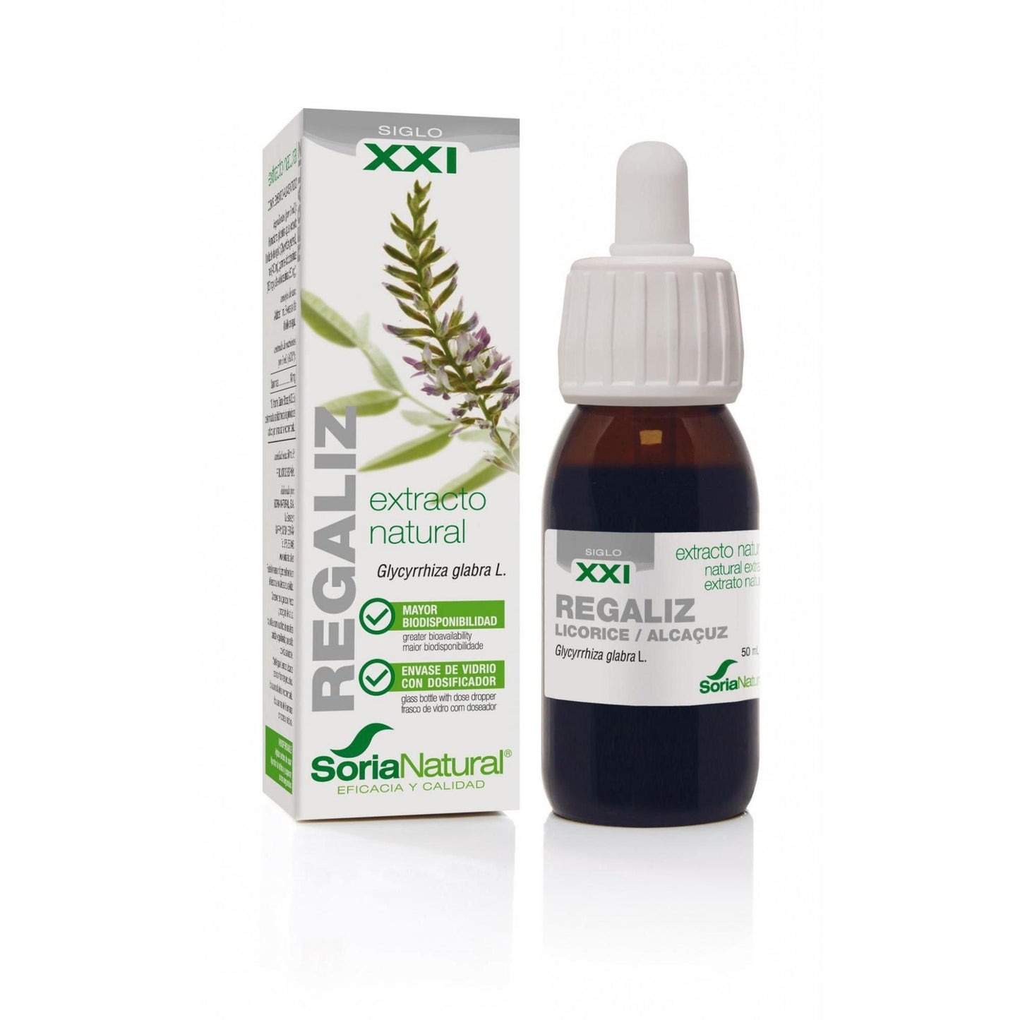 Wyciąg z lukrecji Soria Natural, 50 ml