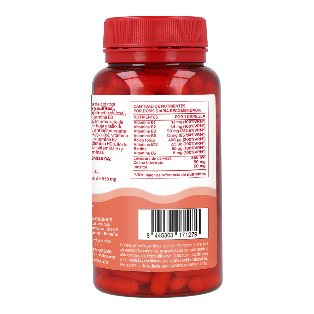 Complexe Vitamine B Planeta Huerto 60 Caps