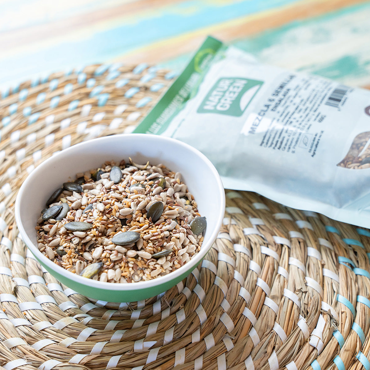 Miscela 6 semi per insalata, NaturGreen, 450 g