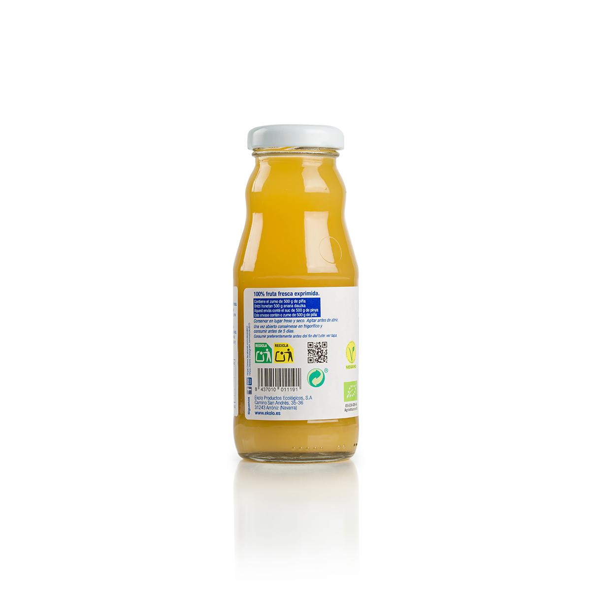100 % ekologisk ananasjuice Ékolo 750 ml