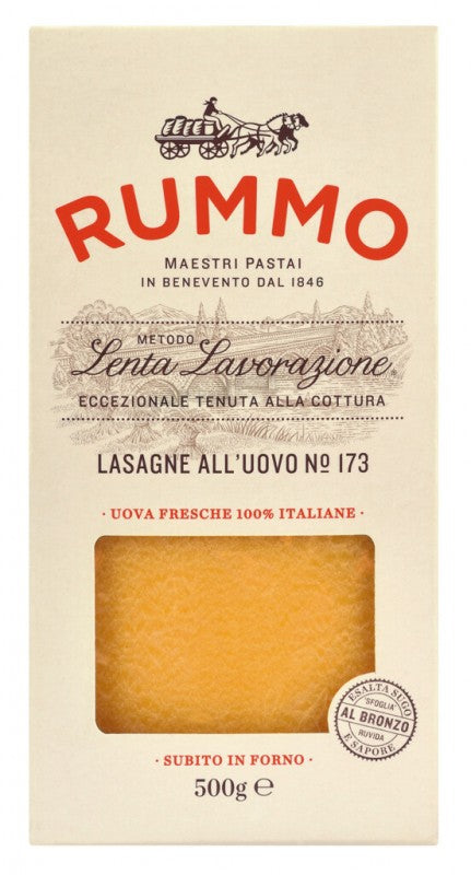 Lasagne All'Uovo N°173 Rummo 500g
