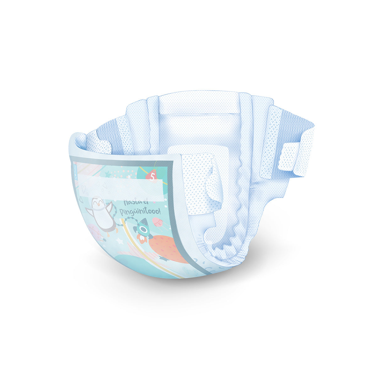 Pack of 6 x Pasitos T5 Nappies (13-18 kg) 30 units, Chelino