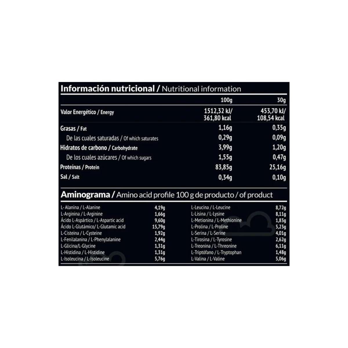 Panacea aislado de proteína de suero sabor fresa Paleobull 750 g