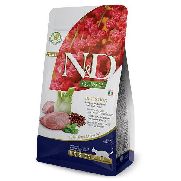 ND Quinoa Digestion Lamb Cat Food Farmina 1.5 kg