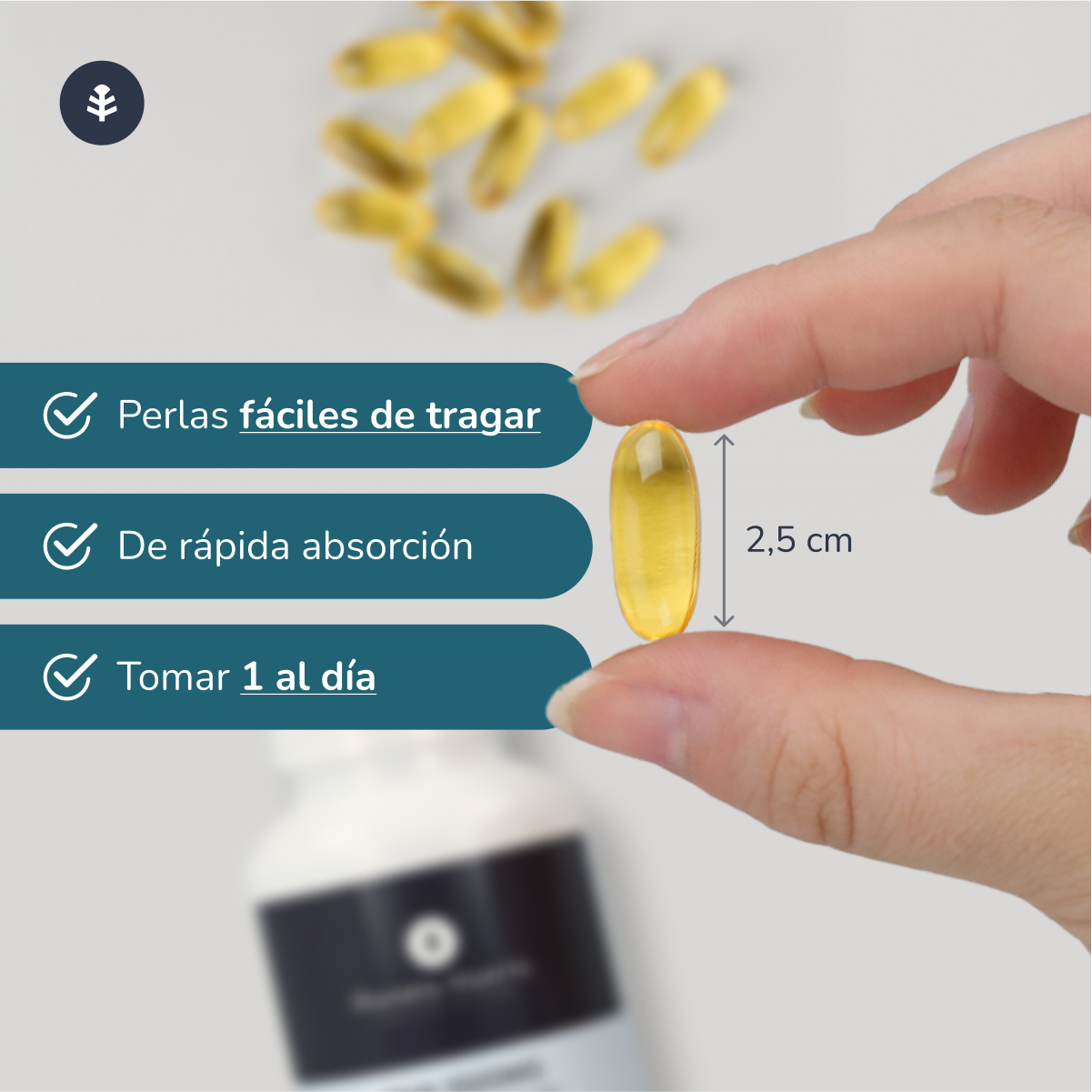 DHA 1000 mg Planeta Huerto 60 pearls