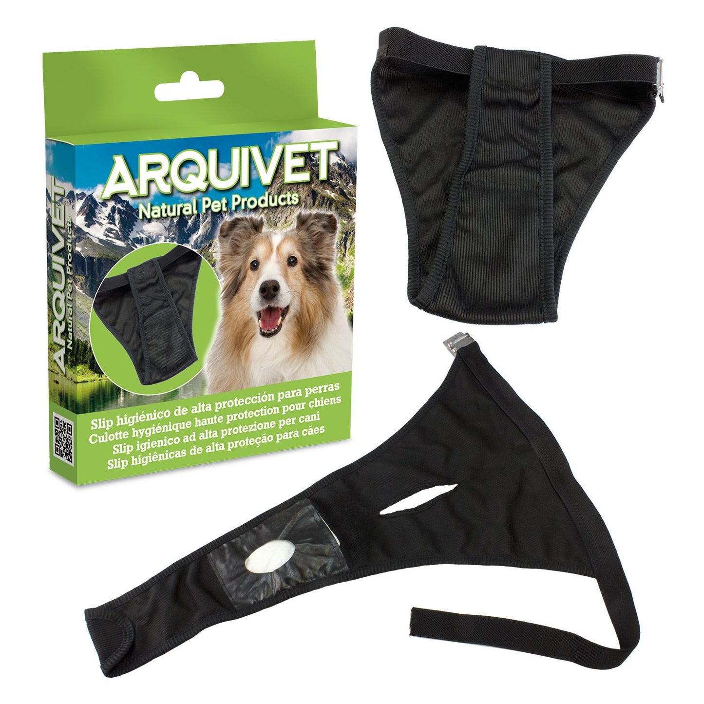 Hygieneschutzhose für Hündinnen Arquivet Größe 0 - 19 / 25 cm