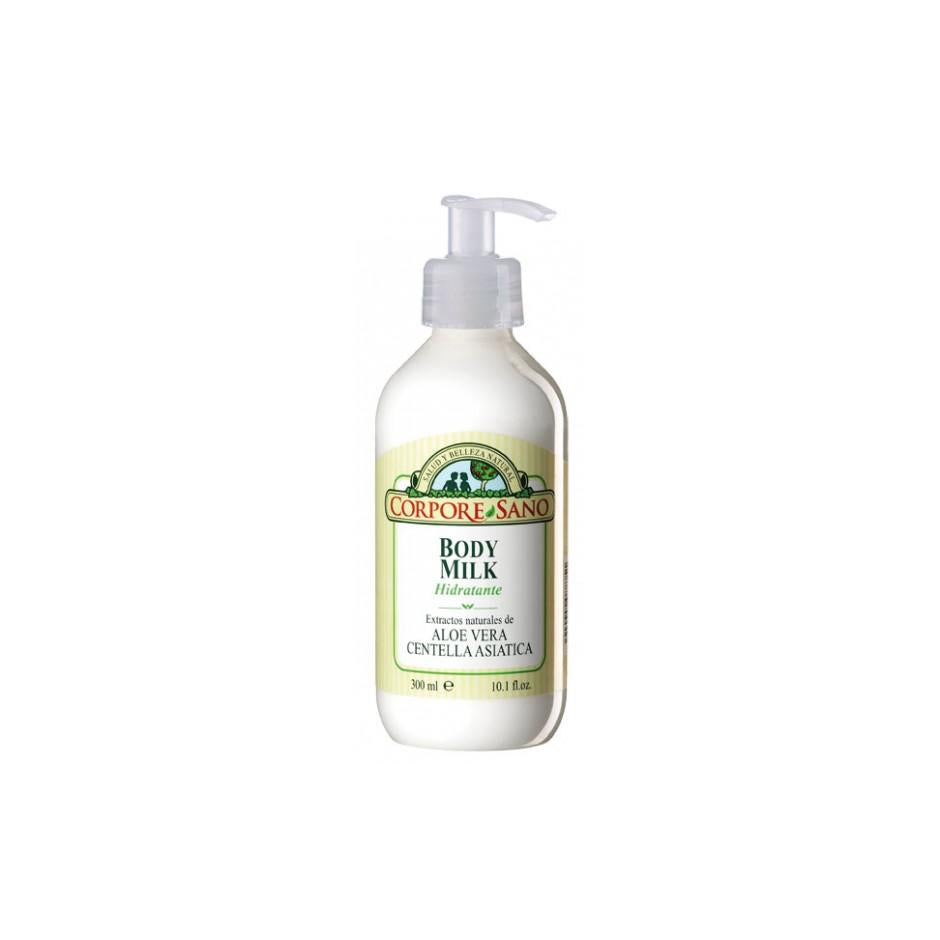 Body Milk Aloe Vera och Centella Asiatica, Corpore Sano, 300 ml