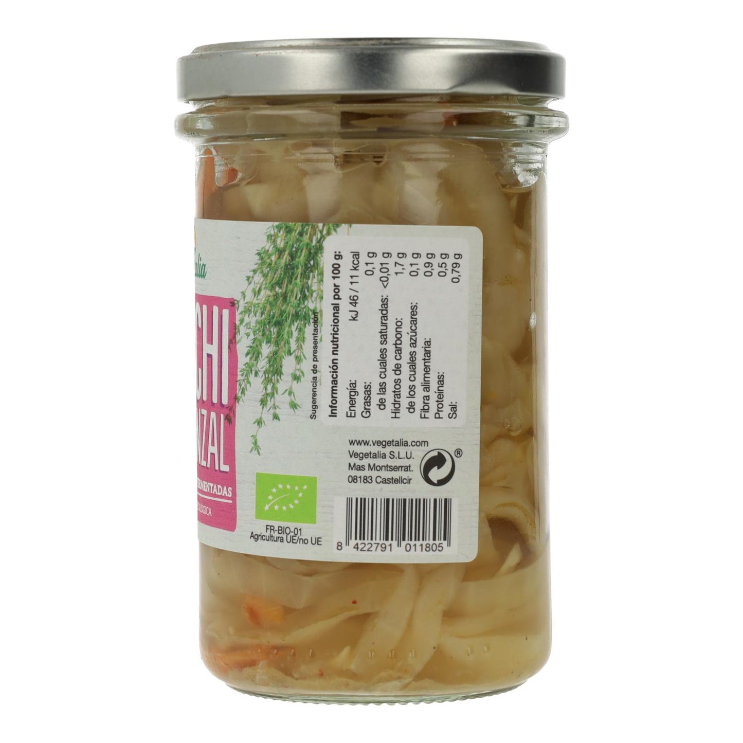 Kimchi Provenzal Bio Vegetalia fermentowane mlecznie 235 g