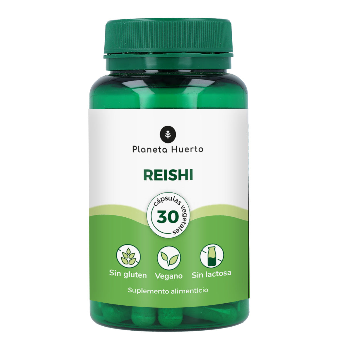 Reishi Planeta Huerto 30 kapsułek roślinnych