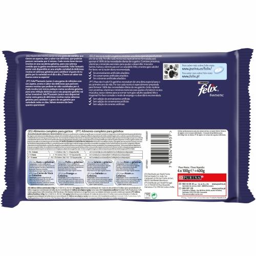 FELIX Fantastic Junior Gelatin 4 x 85 g