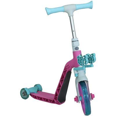 Pillu 3-in-1 Pink Children's Scooter