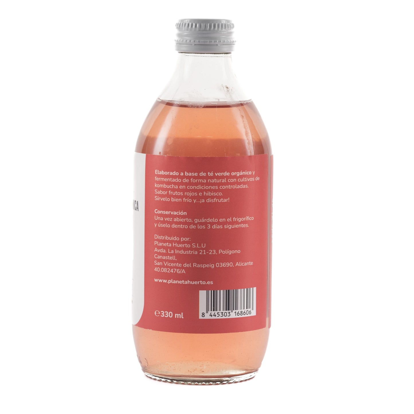 Kombucha ECO Fruits rouges Planet Orchard 330 ml