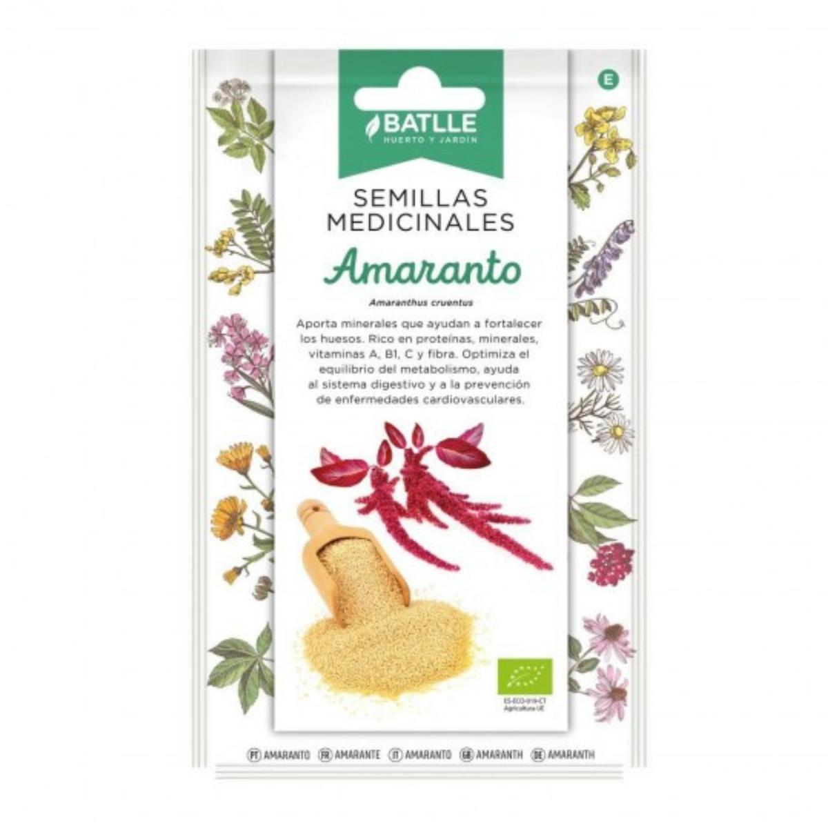 Ökologische rote Amaranth-Samen Batlle