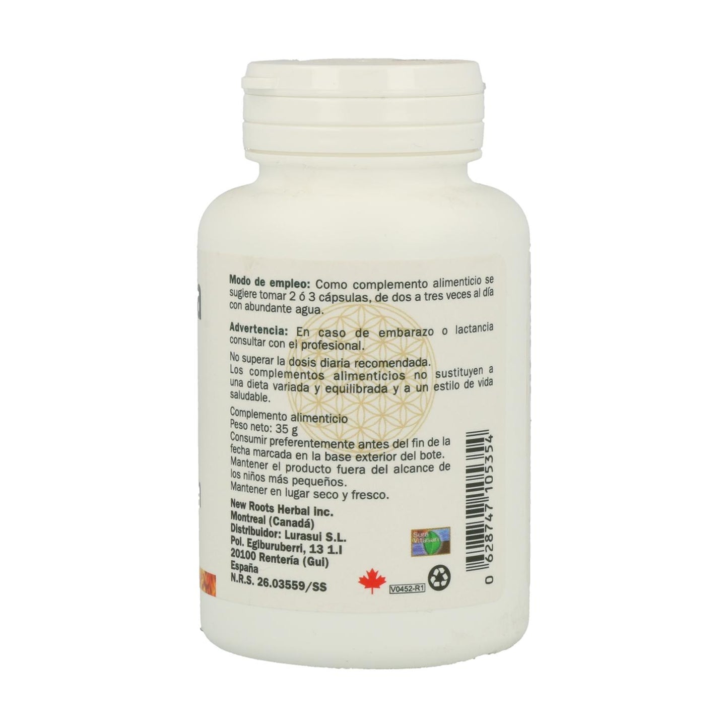 Chlorella 455 mg 60 gélules Sura Vitasan