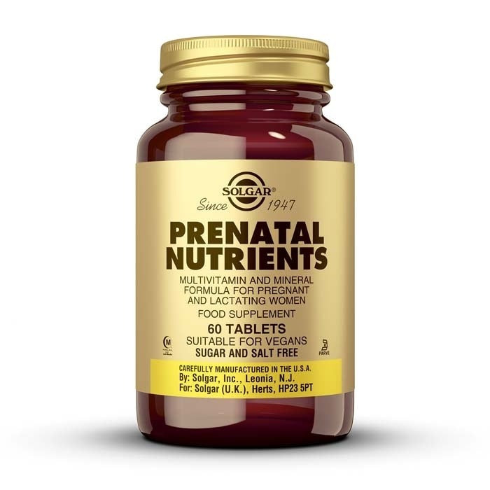 Solgar Prenatal-Nährstoffe 60 Kapseln