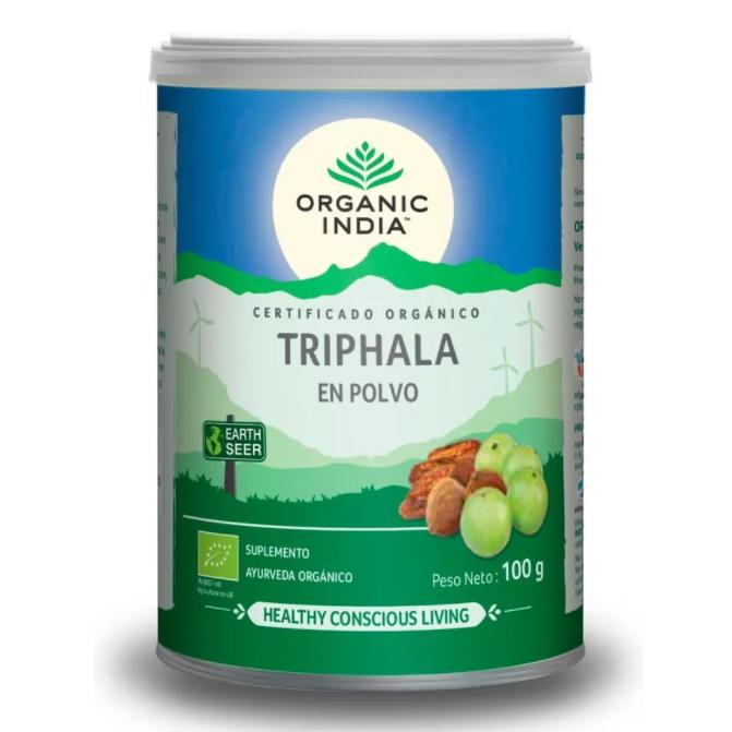 Triphala-Pulver Bio Tin 100 g