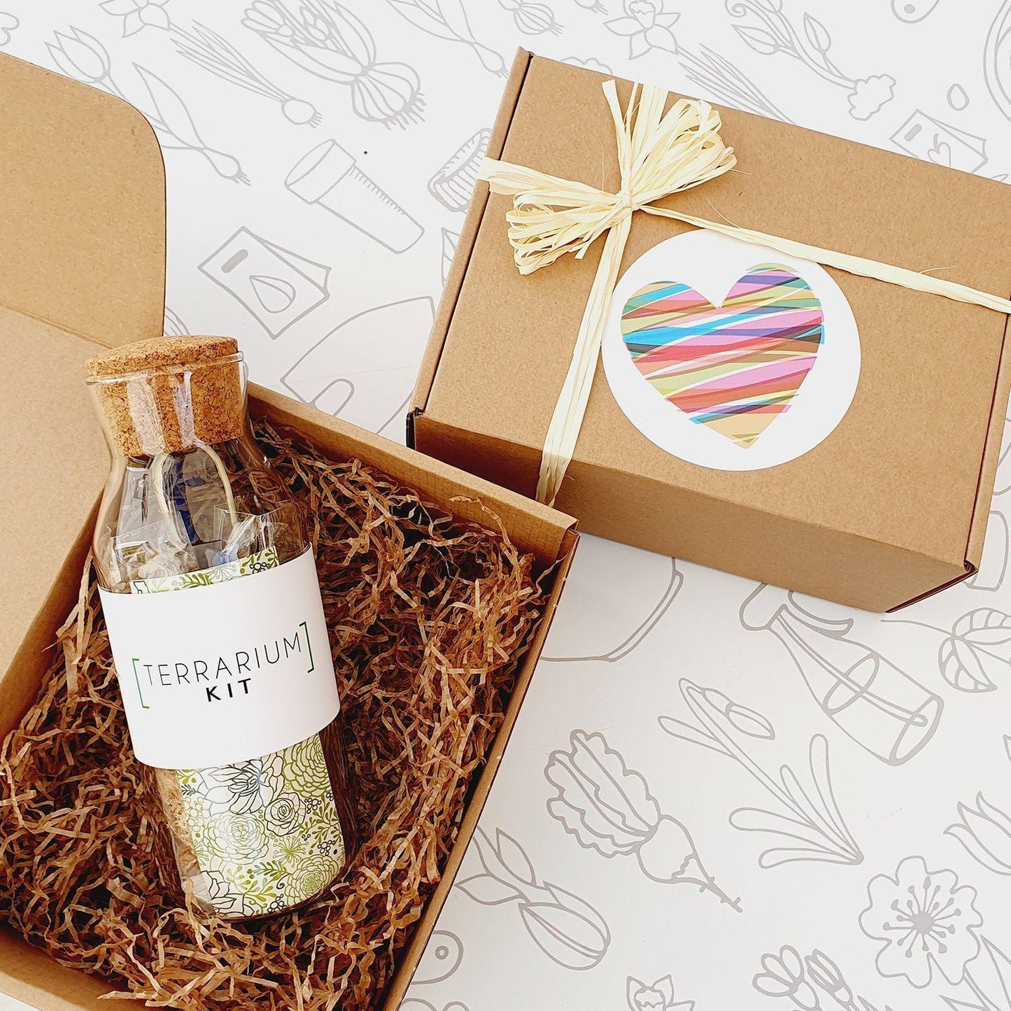 Build Your Own Vertical Terrarium Kit, Ideal Gift Garden Pocket