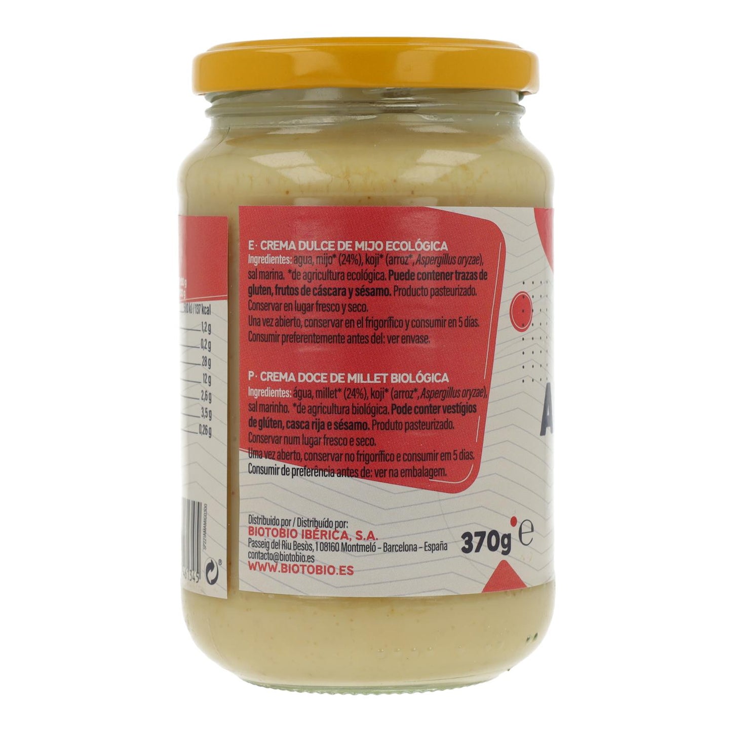 Amasake di miglio La Finestra Sul Cielo 370 g