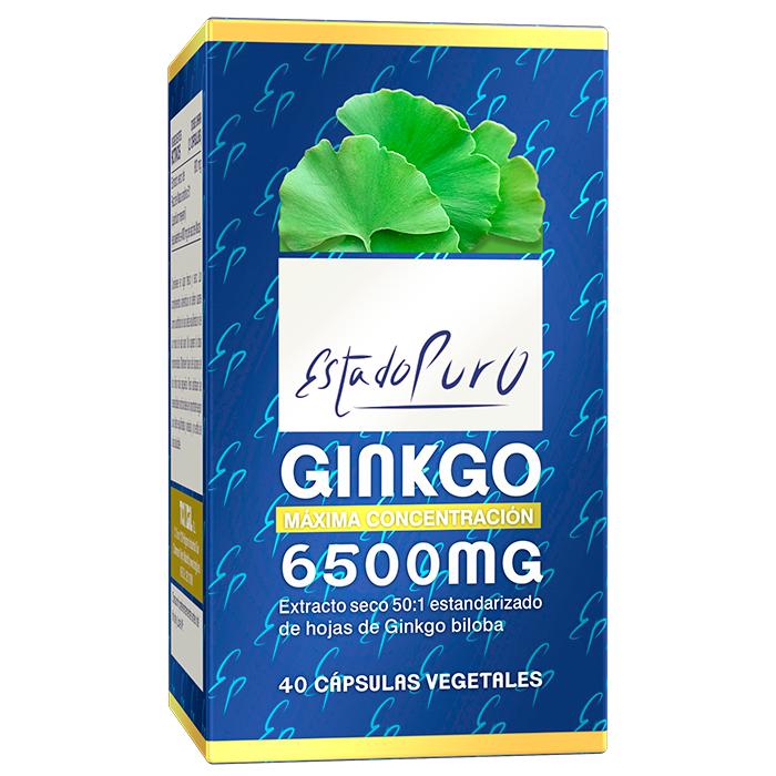 Estado Puro Ginkgo 6500 Mg 40 Capsulas