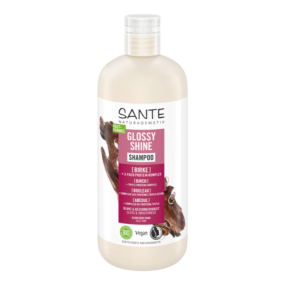 Szampon nadający połysk brzozowy Sante 500 ml