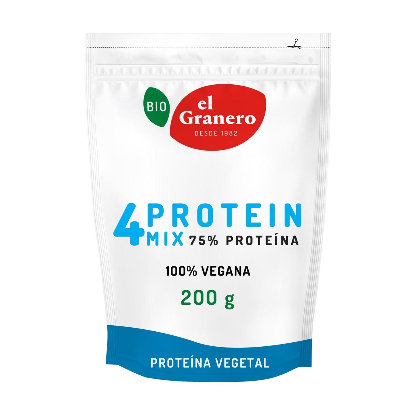 Bio-Proteinmischung (Erbsen, Reis, gerösteter Kürbis und Hanf), 200 g El Granero