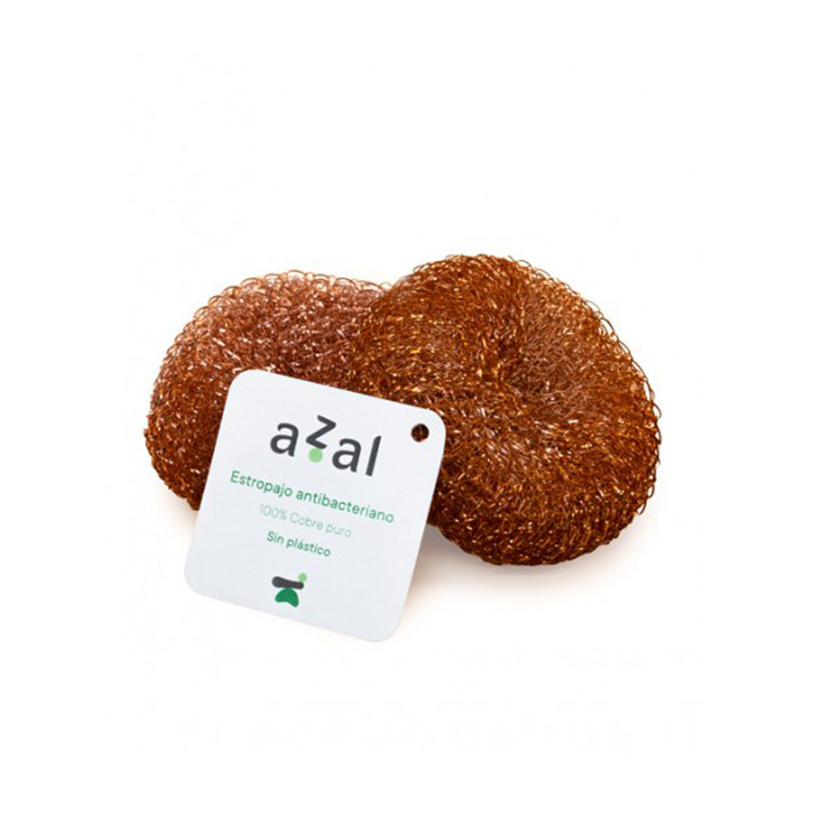 Azal pure copper scouring pad, 2 pcs