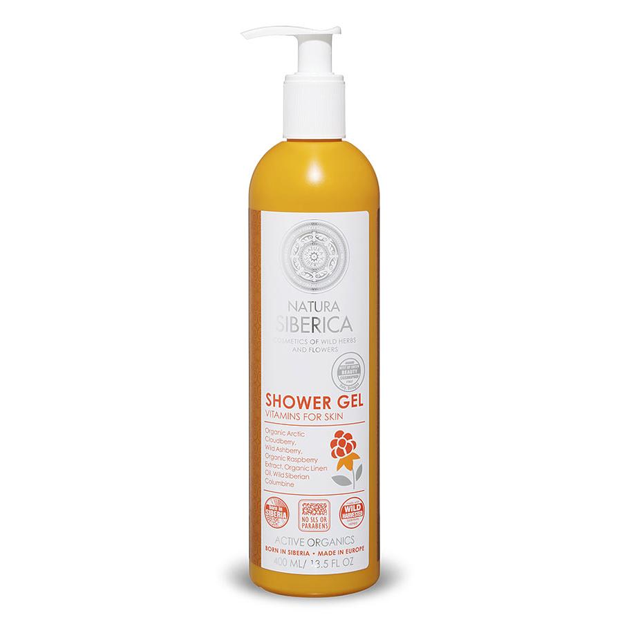 Natura Sibérica vitamin shower gel 400 ml