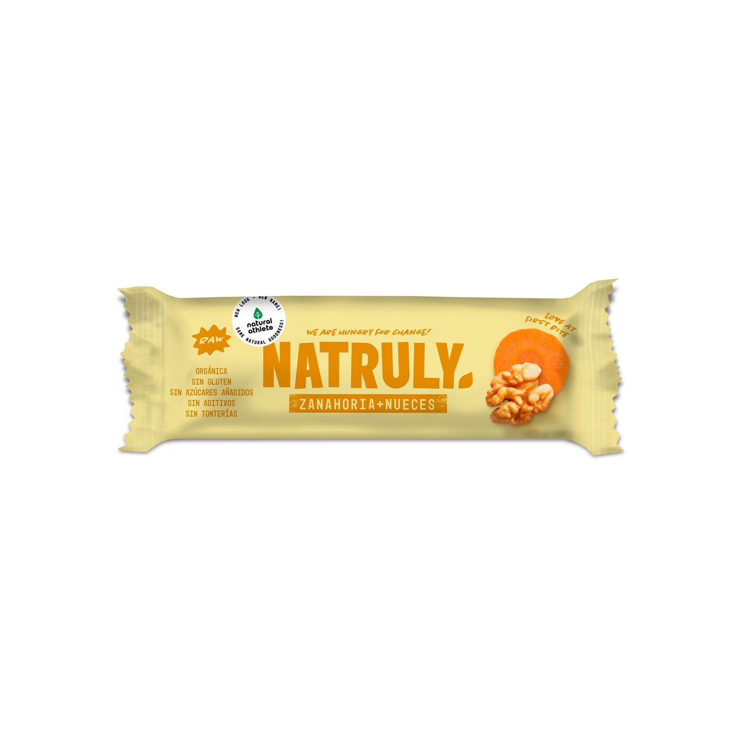 Raw-bar med morot och nötter Bio Natruly 40 g