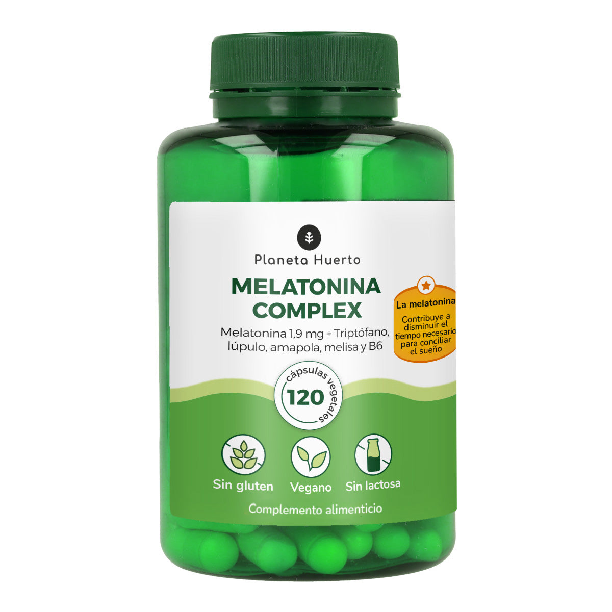 Melatonin komplex Planeta Huerto 120 kapslar