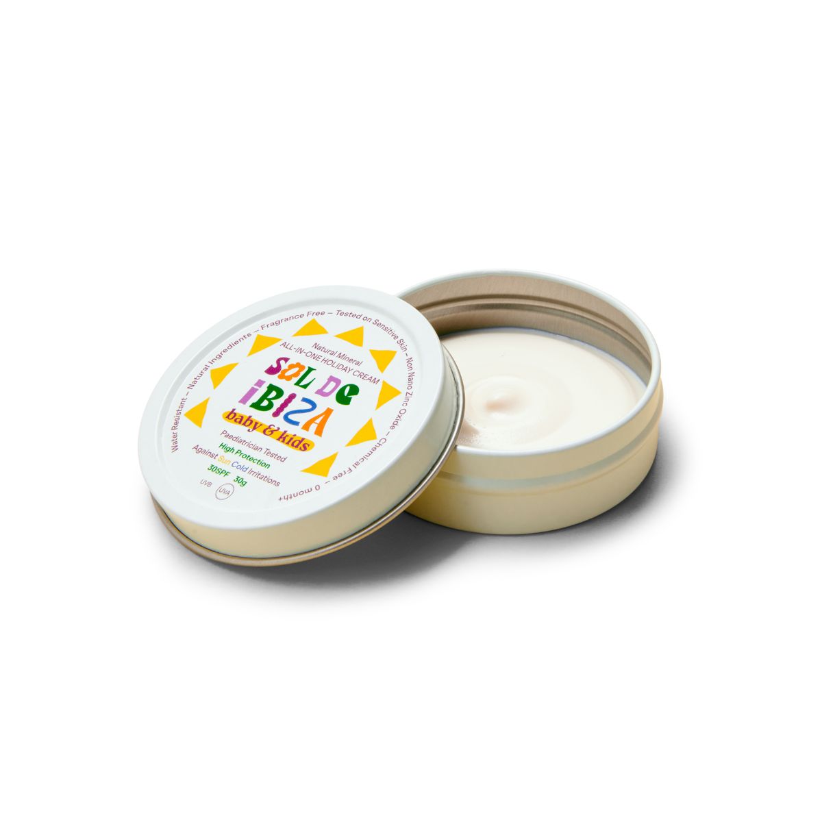 Pojemnik z kremem przeciwsłonecznym All in one-Niemowlęta 0 miesięcy SPF30 Sol de Ibiza 30 ml