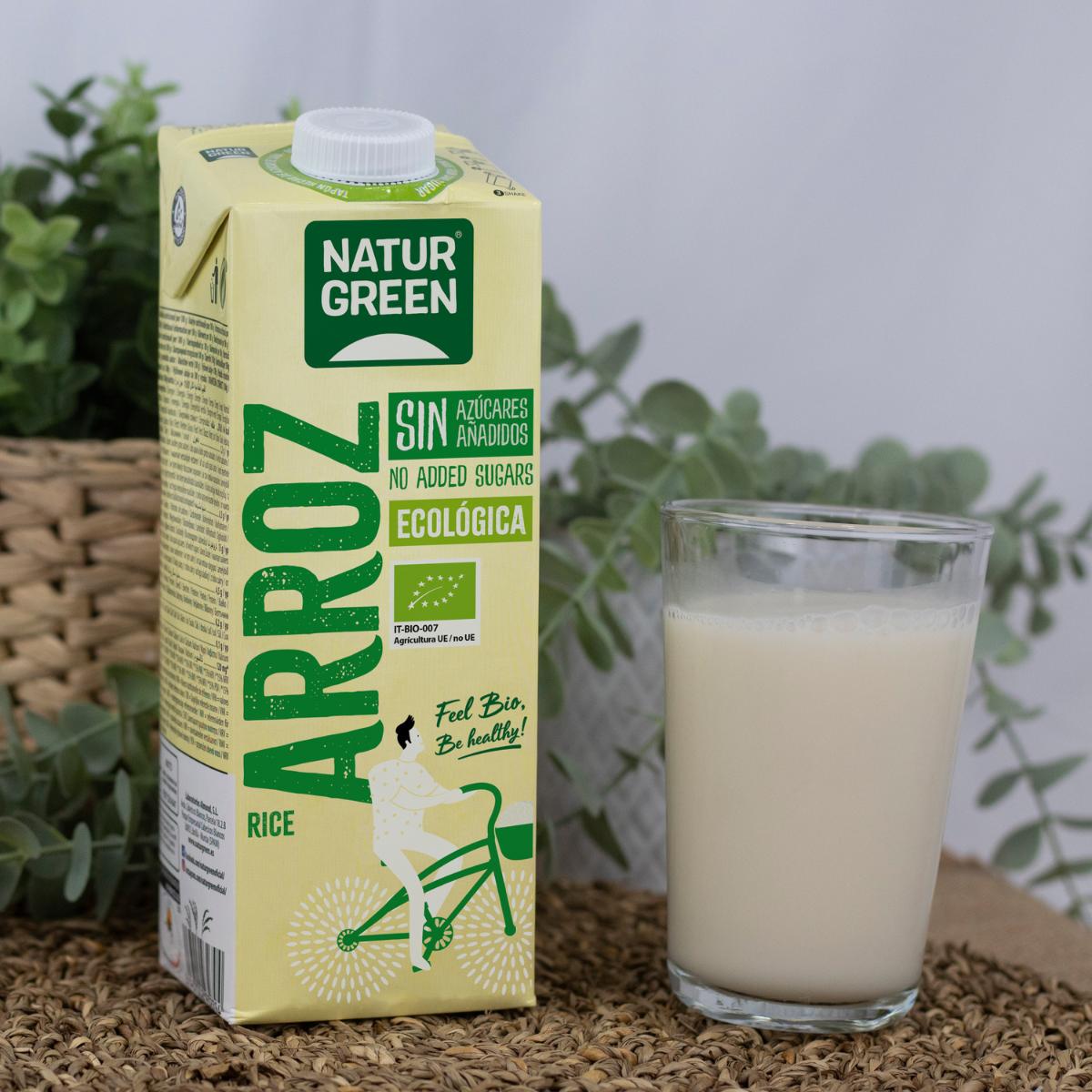 Napój ryżowy bez dodatku cukru NaturGreen 1 l