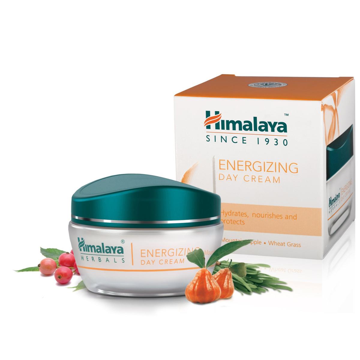 Energiespendende Tagescreme Mass Herbal Himalaya 50 ml