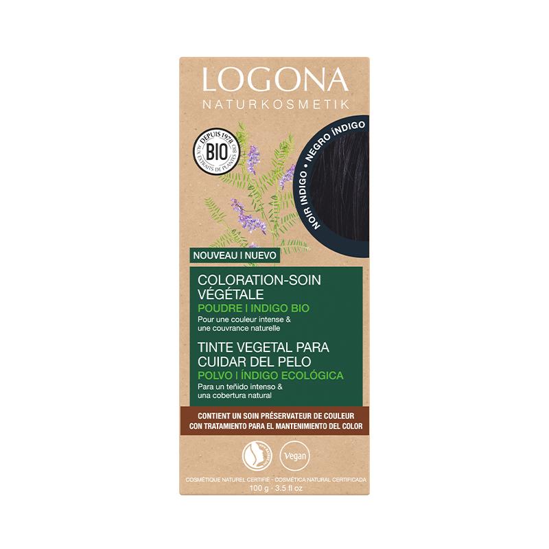 Logona Indigo Black Vegetable Dye 2 x 50 g