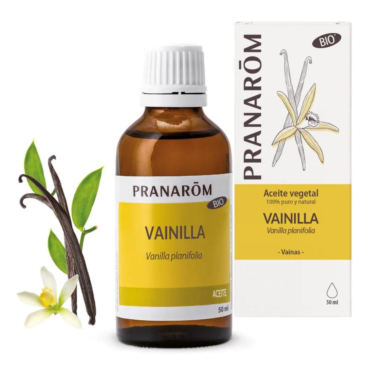 Bio-Vanille-Pflanzenöl, Pranarôm 50 ml